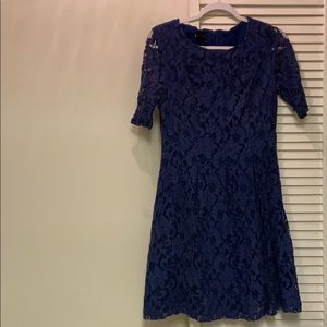 Blue Lace Dress